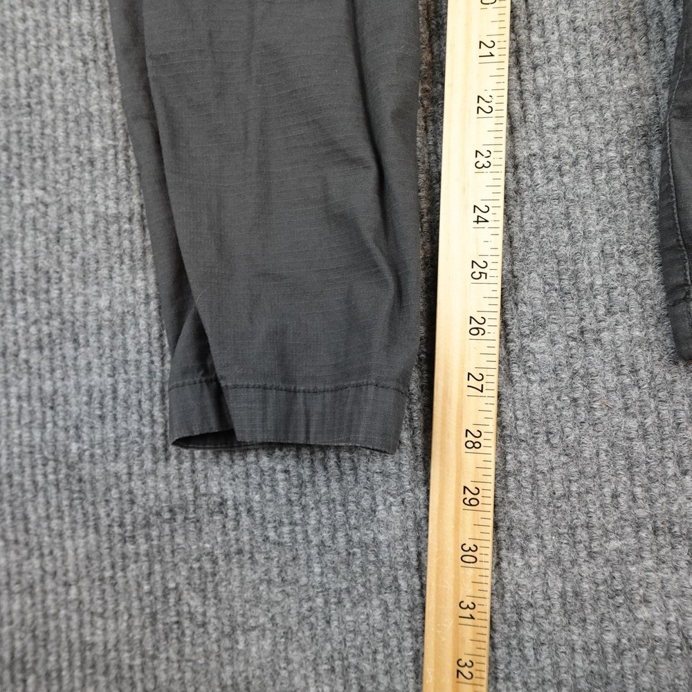 Vuori Ripstop Pants Womens Small Gray Elastic Waist Zip Pocket Stretch VW401 - Picture 7 of 9